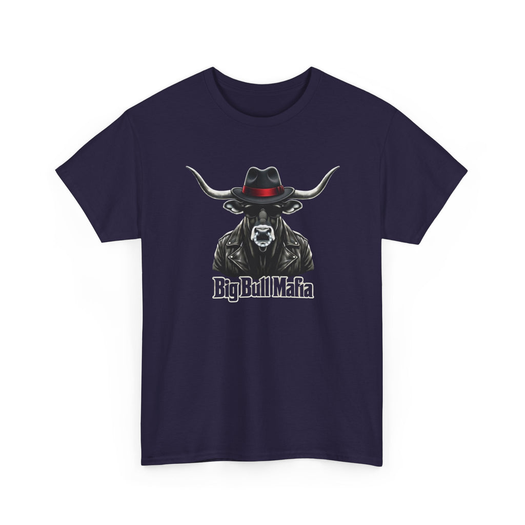 Big Bull Mafia Graphic Tee — Western Cowboy Bull T-Shirt