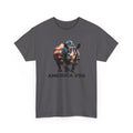 T-Shirt — America 250 Patriotic Rhinoceros Tee