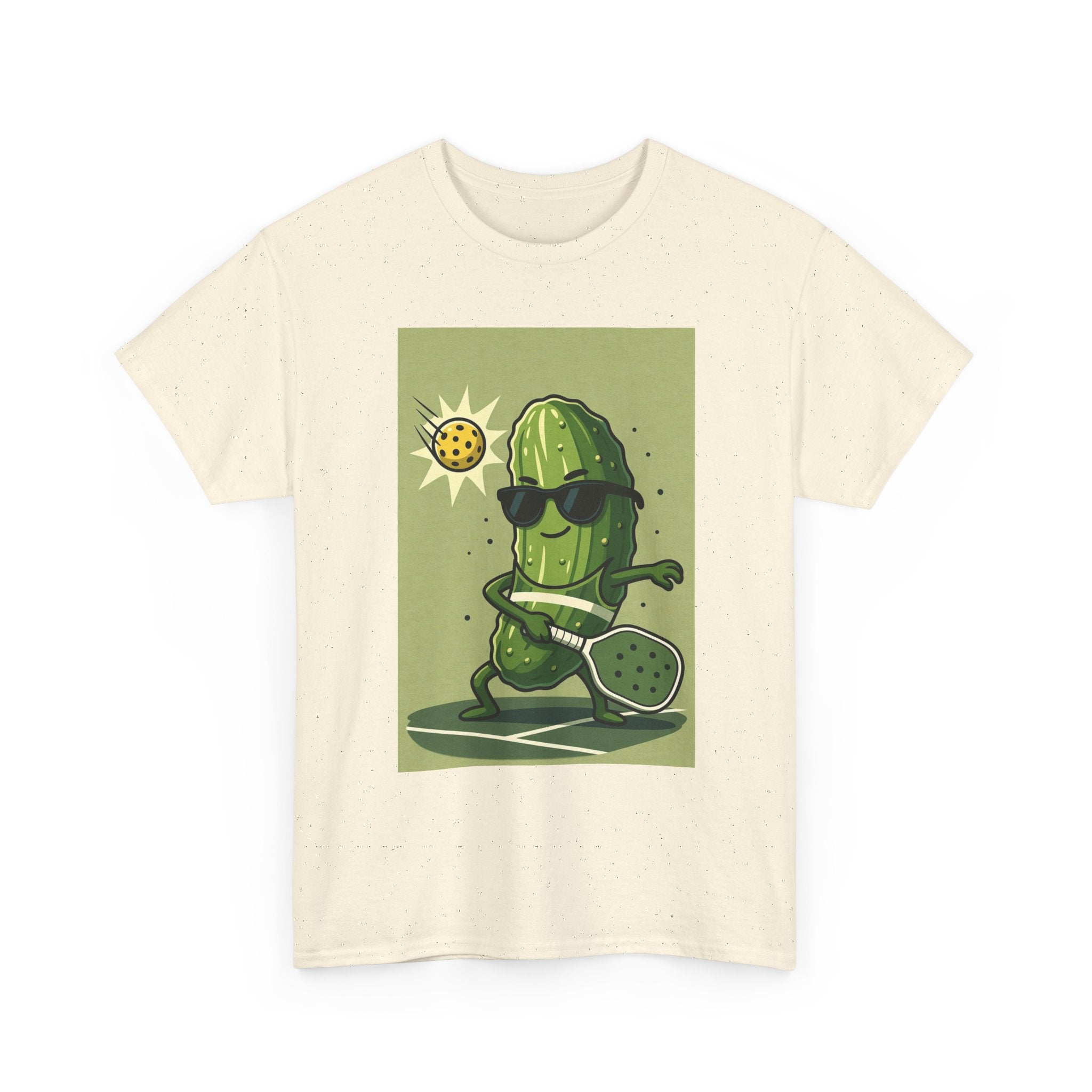 Pickle Paddle Tennis T‑Shirt — Cool Sunglasses Pickleball Graphic Tee