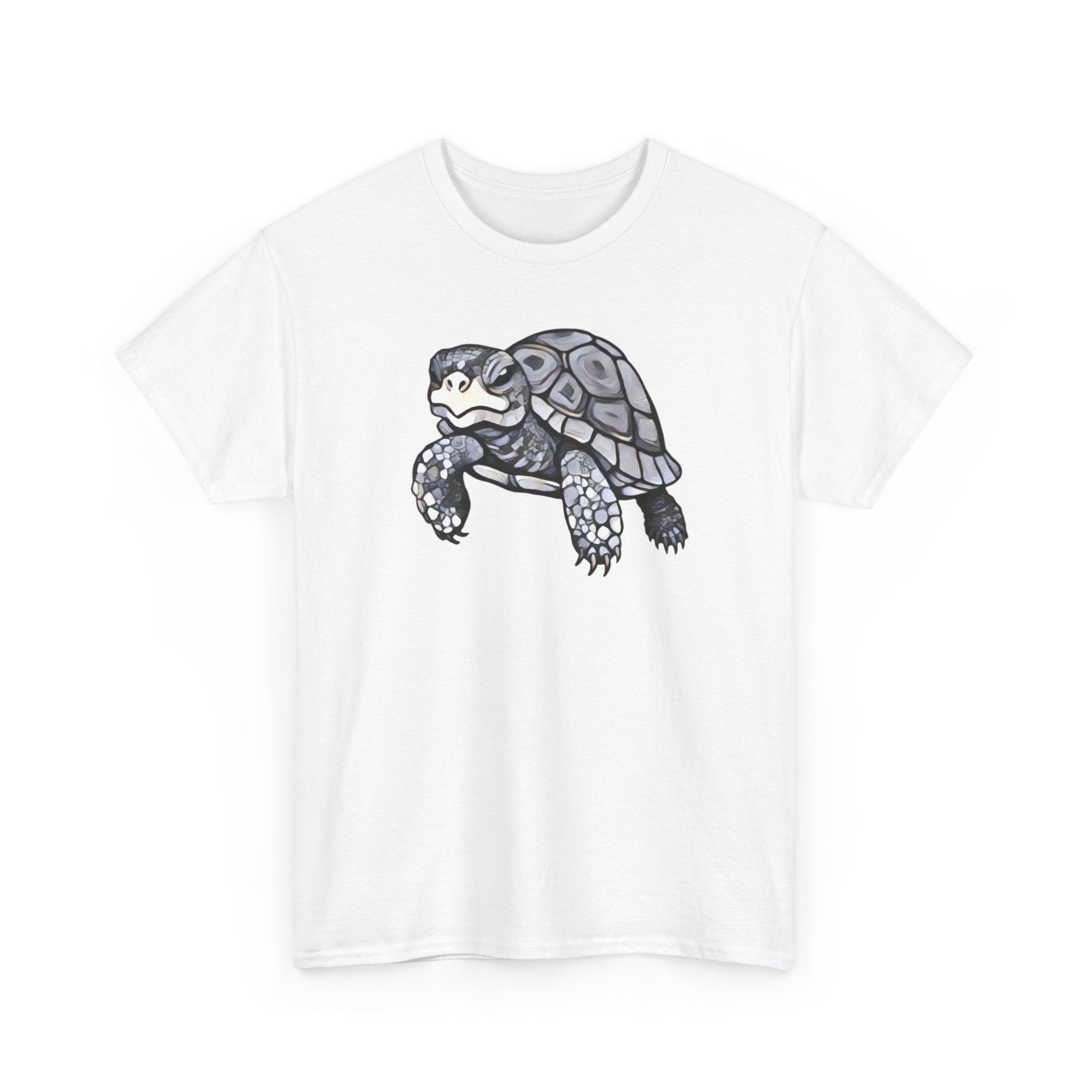 Turtle Graphic Tee — Cute Hand-Drawn Tortoise Shirt