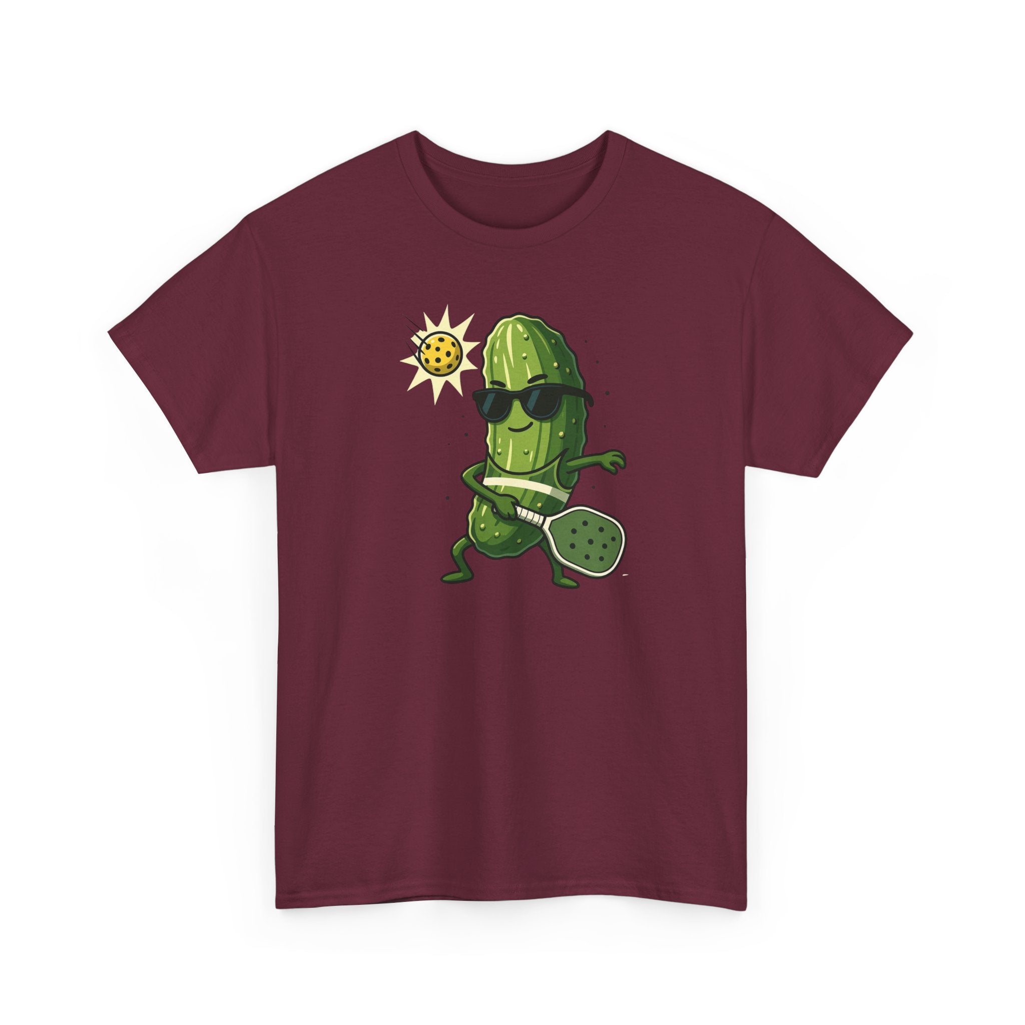 Pickle Playing Pickleball T‑Shirt — Funny Pickleball Player Tee