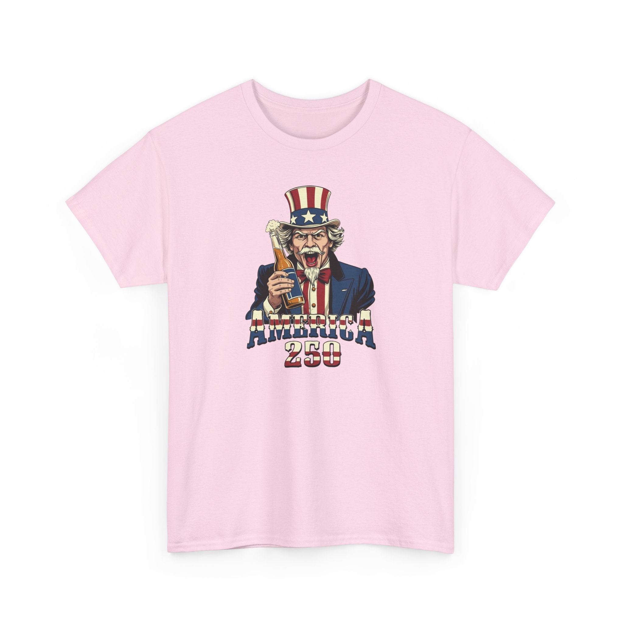 America 250 T-Shirt — Uncle Sam Patriotic July 4th Tee