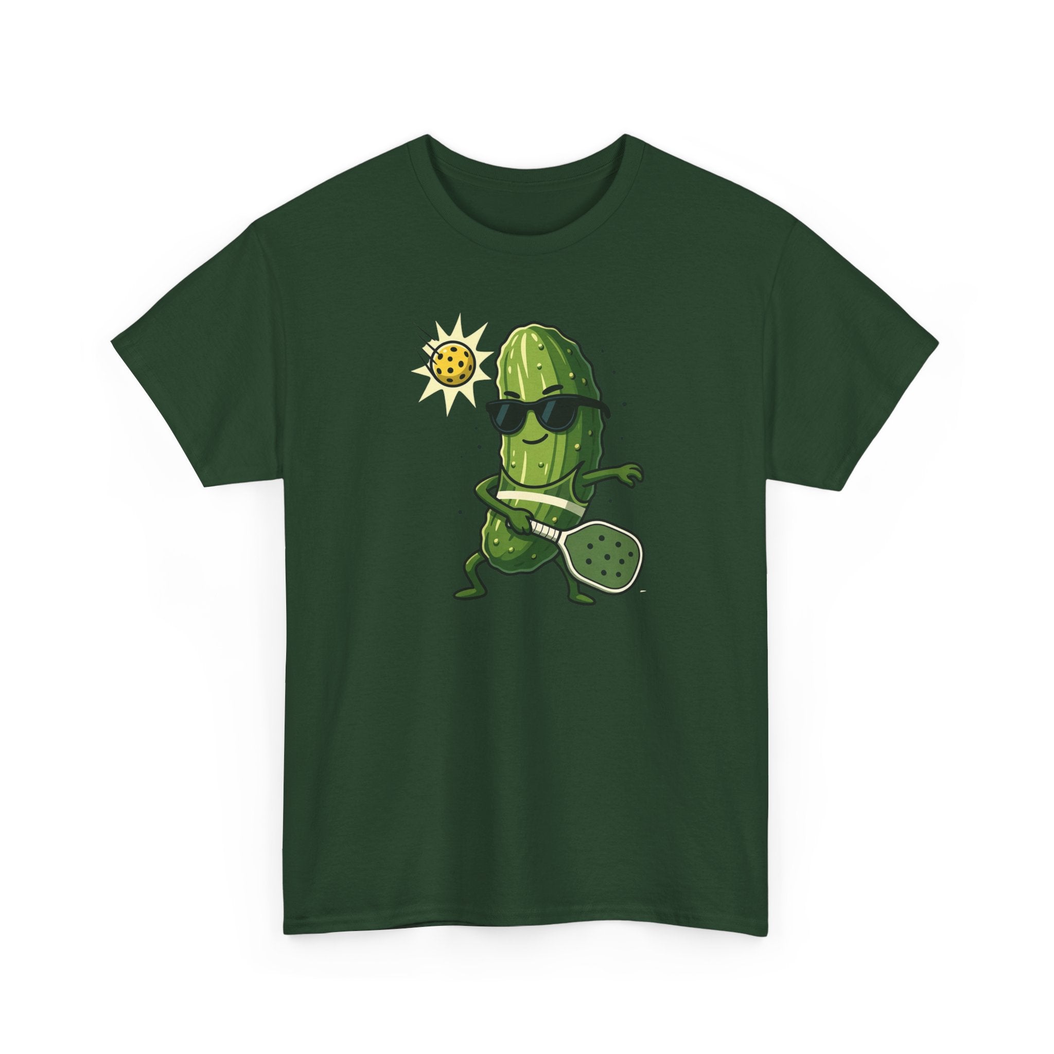 Pickle Playing Pickleball T‑Shirt — Funny Pickleball Player Tee