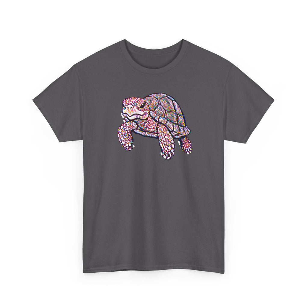 Turtle Graphic Tee — Colorful Mosaic Sea Turtle T‑Shirt