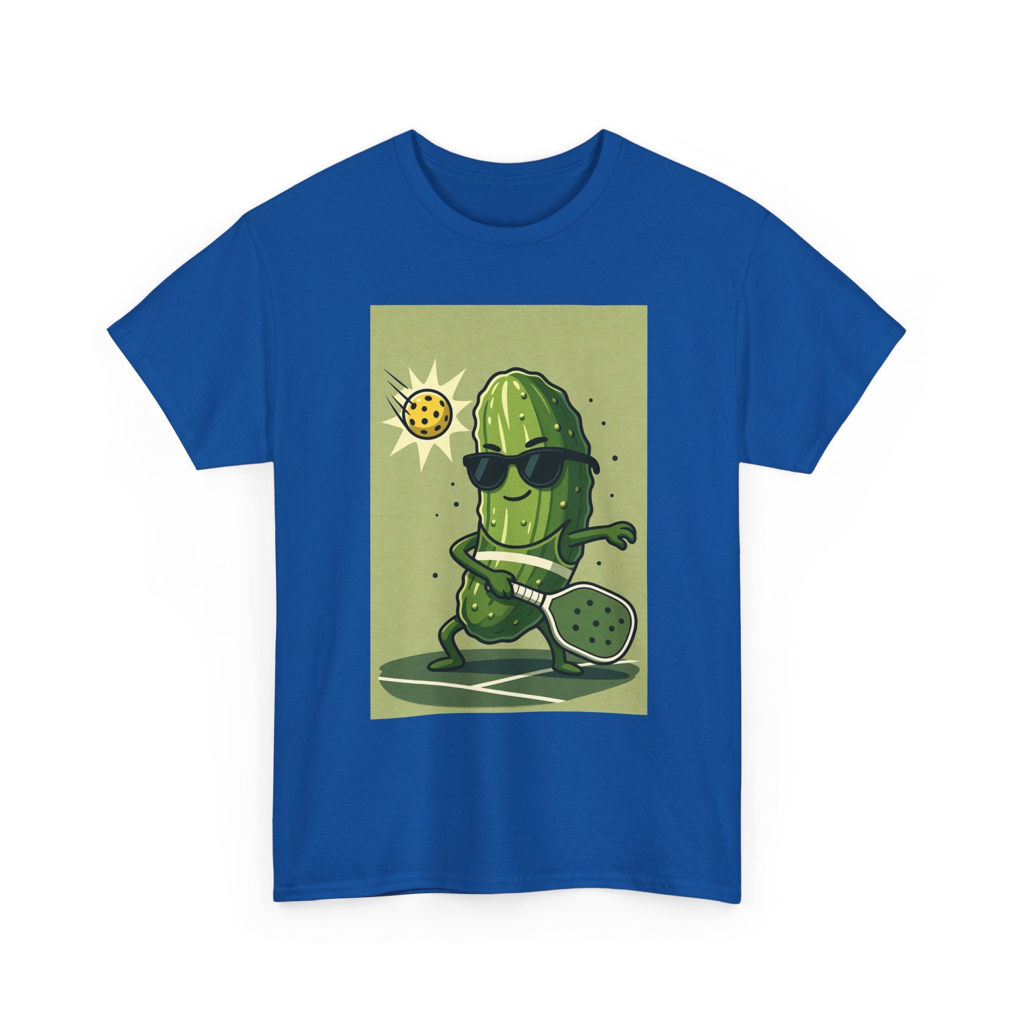 Pickle Paddle Tennis T‑Shirt — Cool Sunglasses Pickleball Graphic Tee