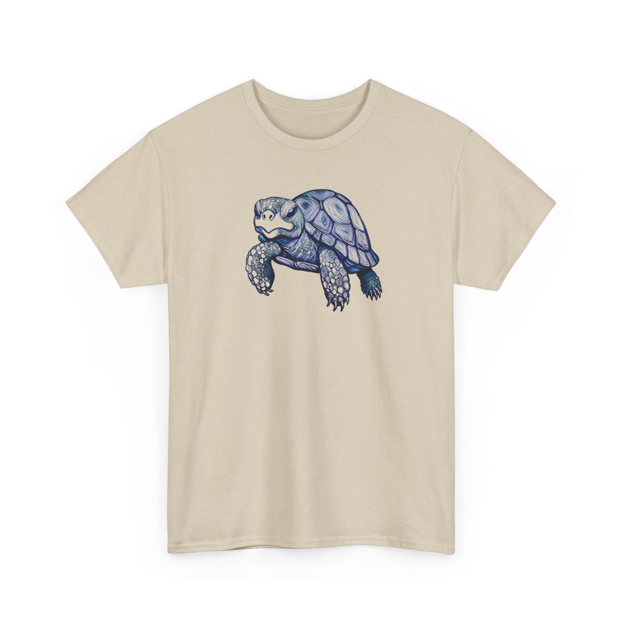 Turtle Illustration T‑Shirt — Cute Watercolor Sea Turtle Tee