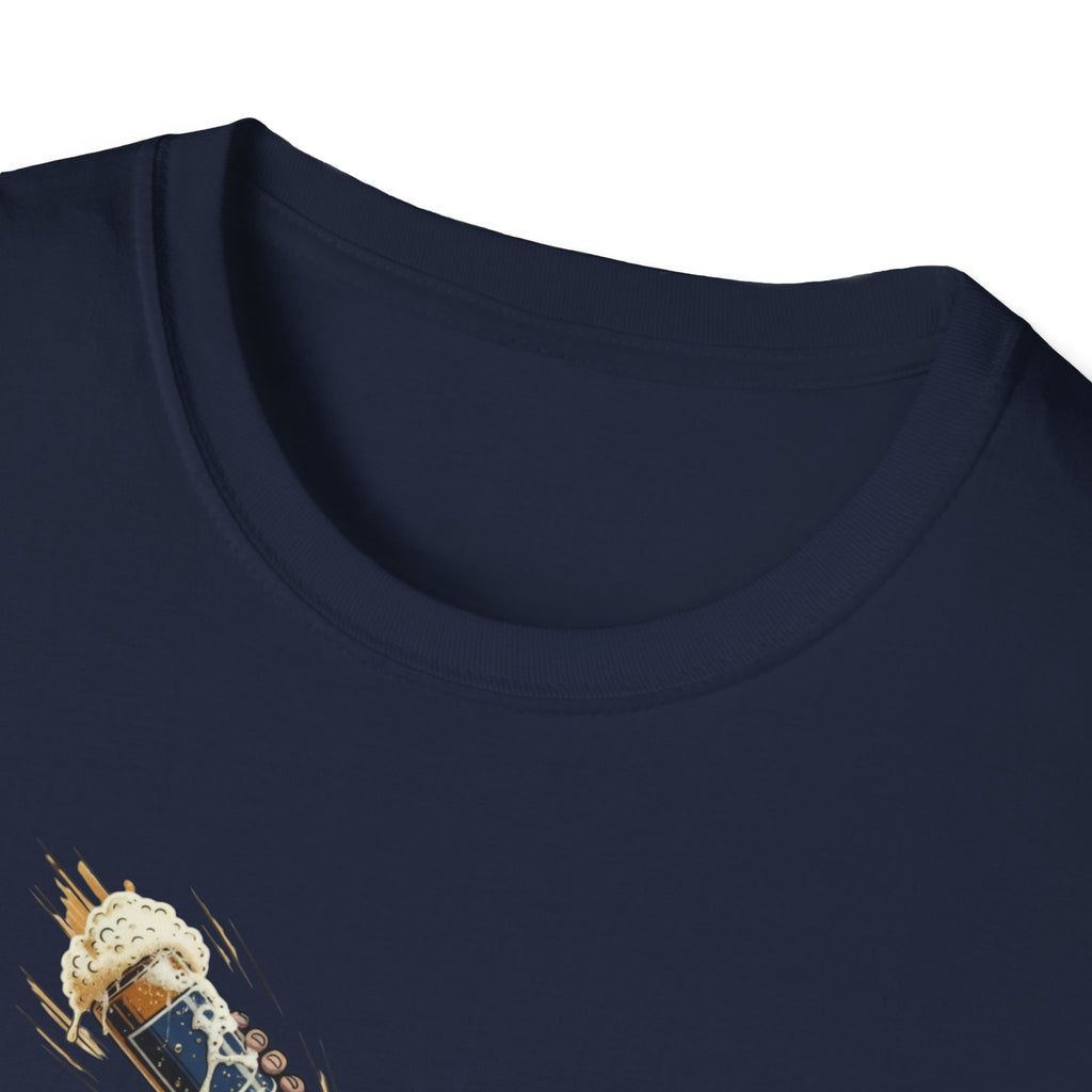 T-Shirt — Patriotic Uncle Sam Beer Chug Graphic (America 250)