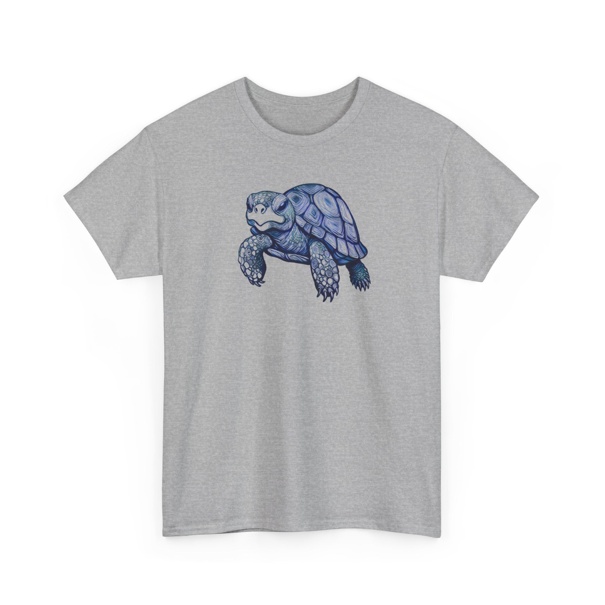 Turtle Illustration T‑Shirt — Cute Watercolor Sea Turtle Tee