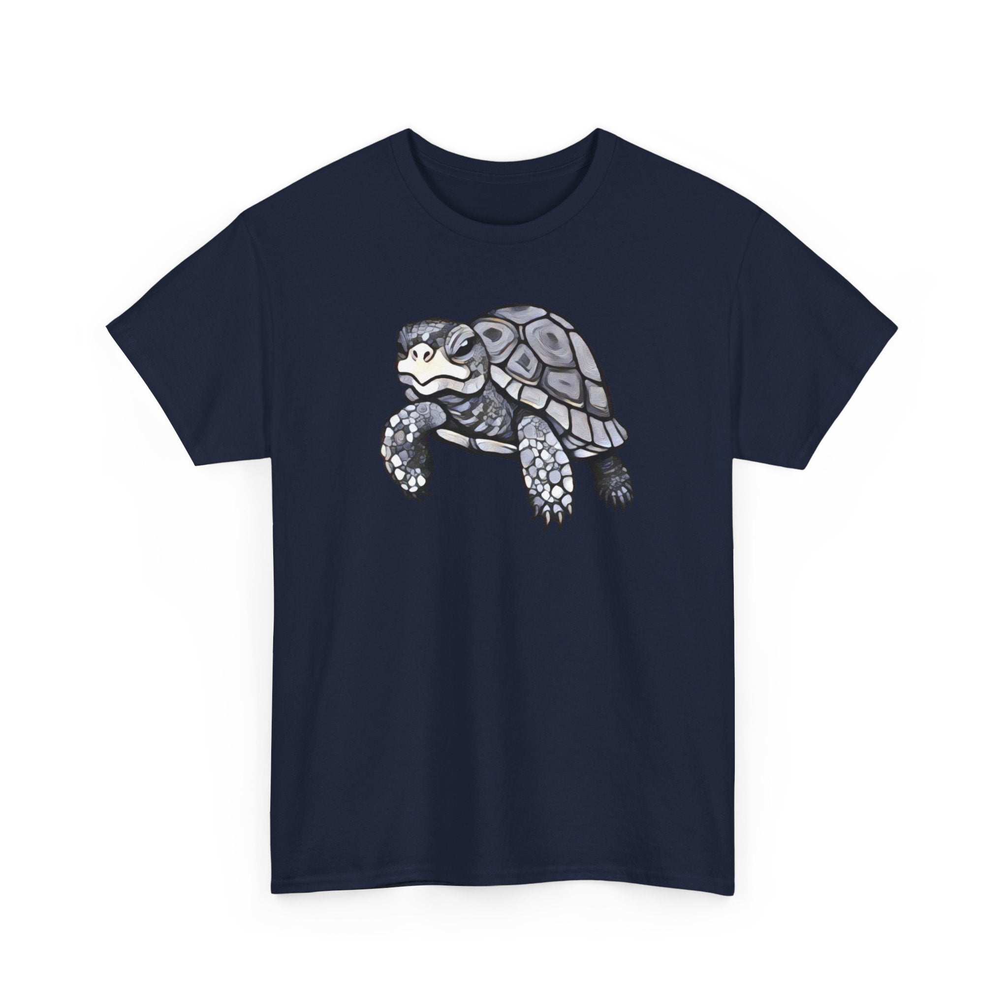 Turtle Graphic Tee — Cute Hand-Drawn Tortoise Shirt