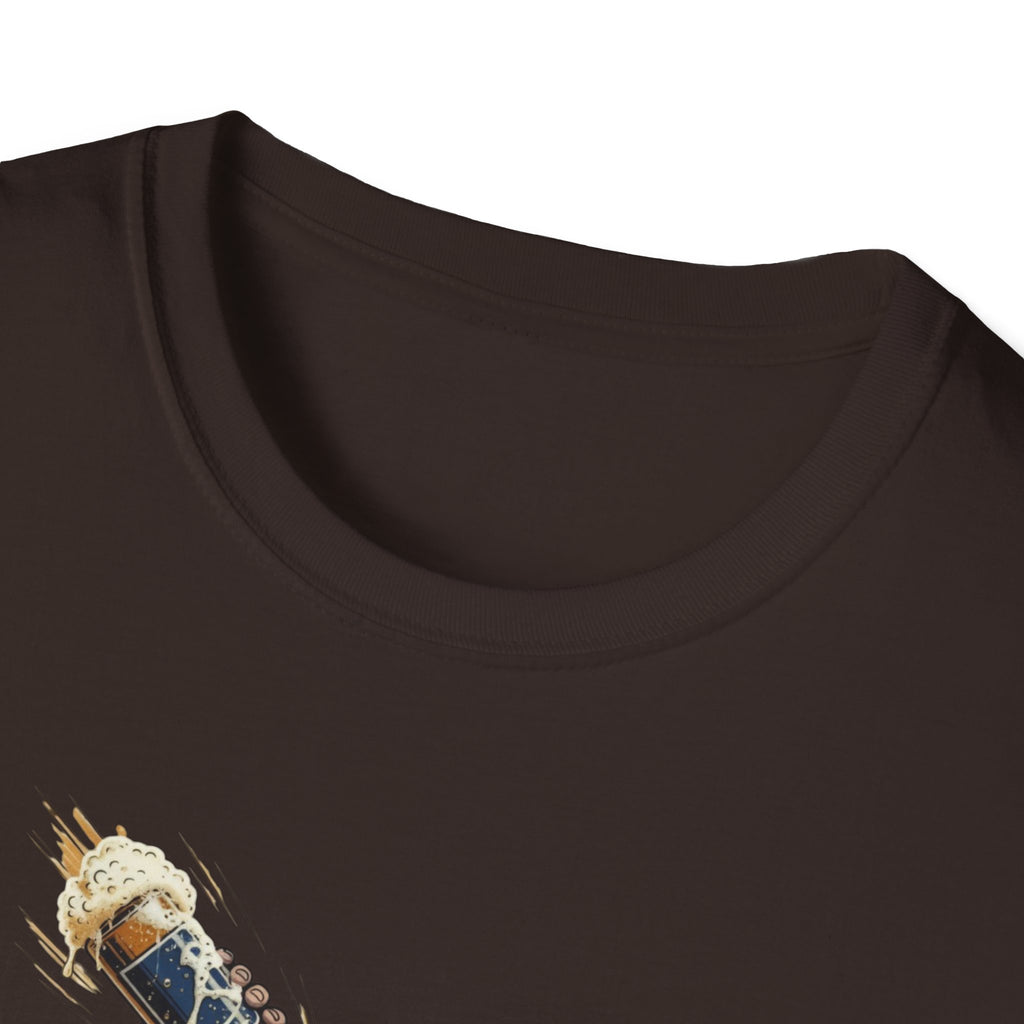 T-Shirt — Patriotic Uncle Sam Beer Chug Graphic (America 250)
