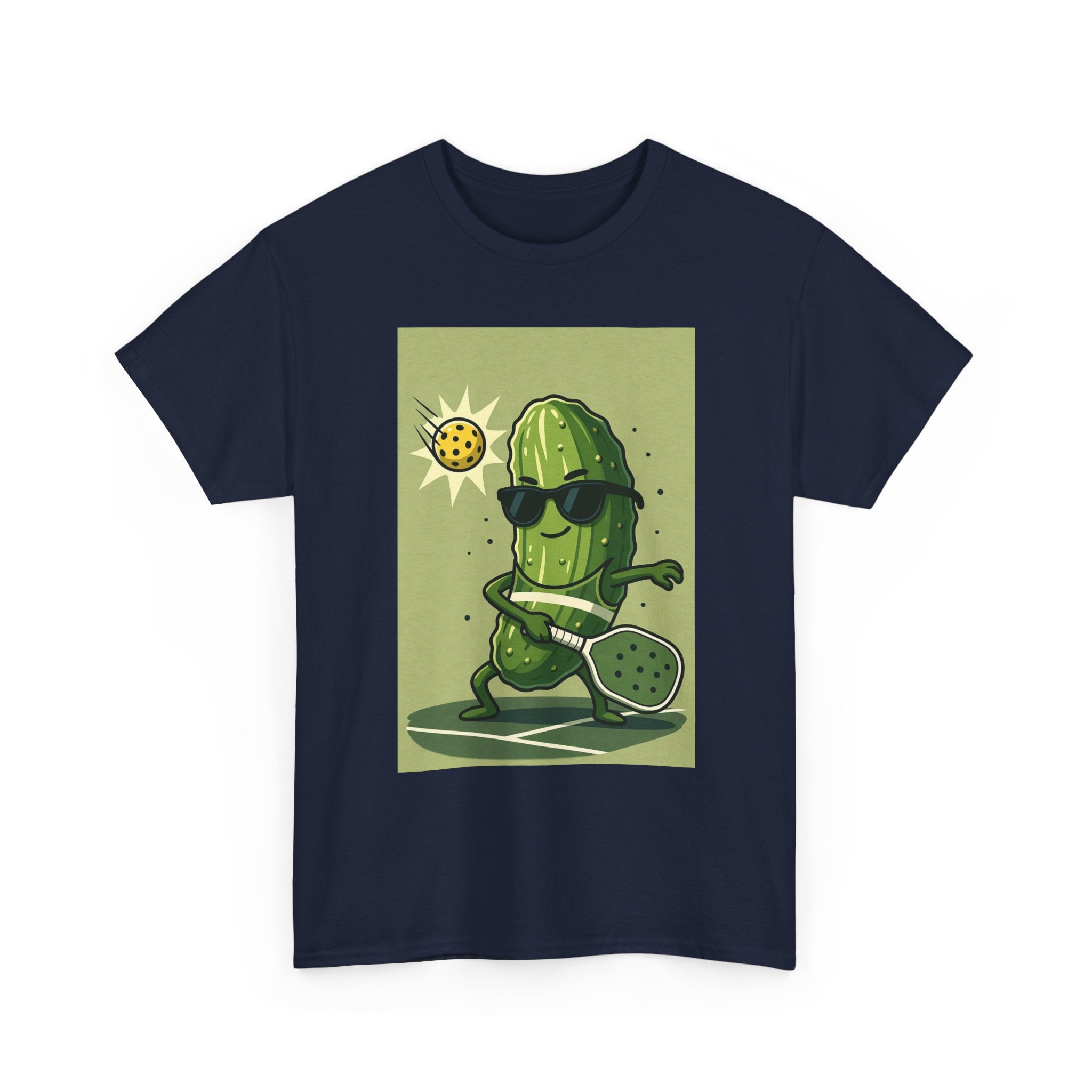 Pickle Paddle Tennis T‑Shirt — Cool Sunglasses Pickleball Graphic Tee