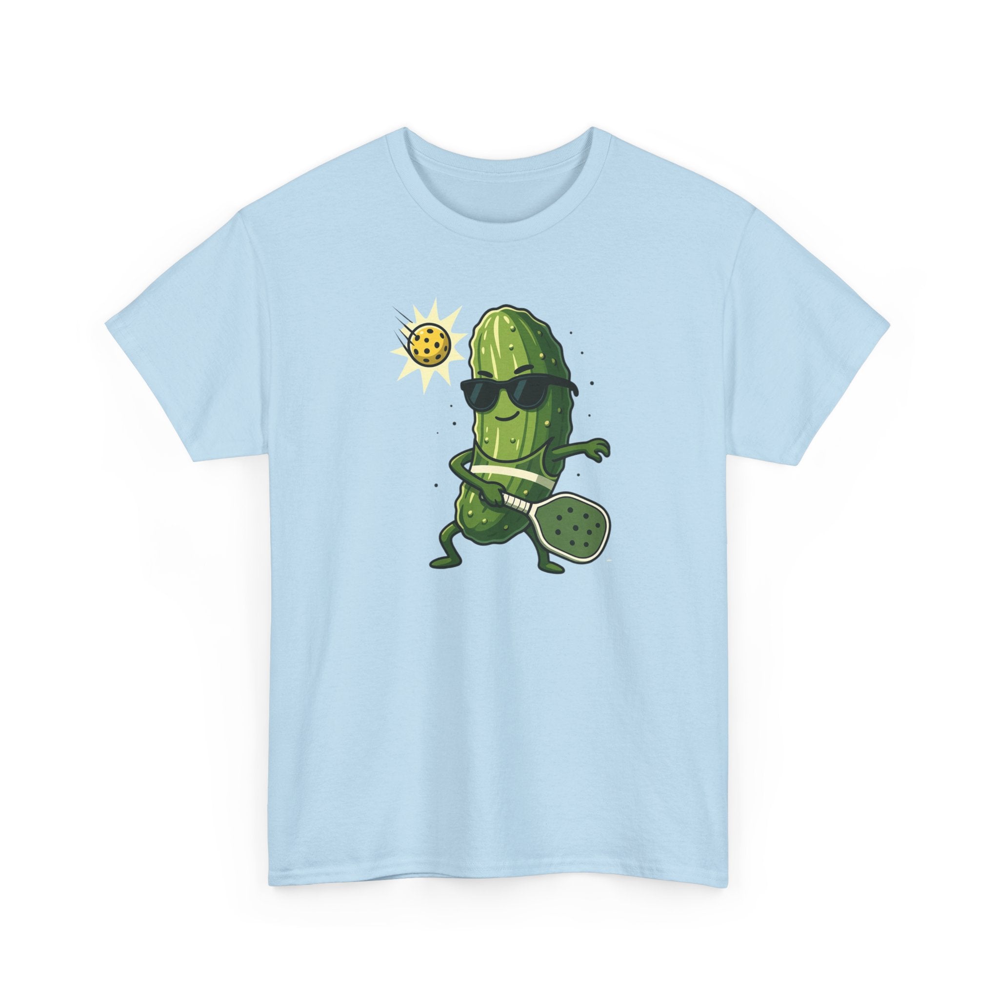 Pickle Playing Pickleball T‑Shirt — Funny Pickleball Player Tee