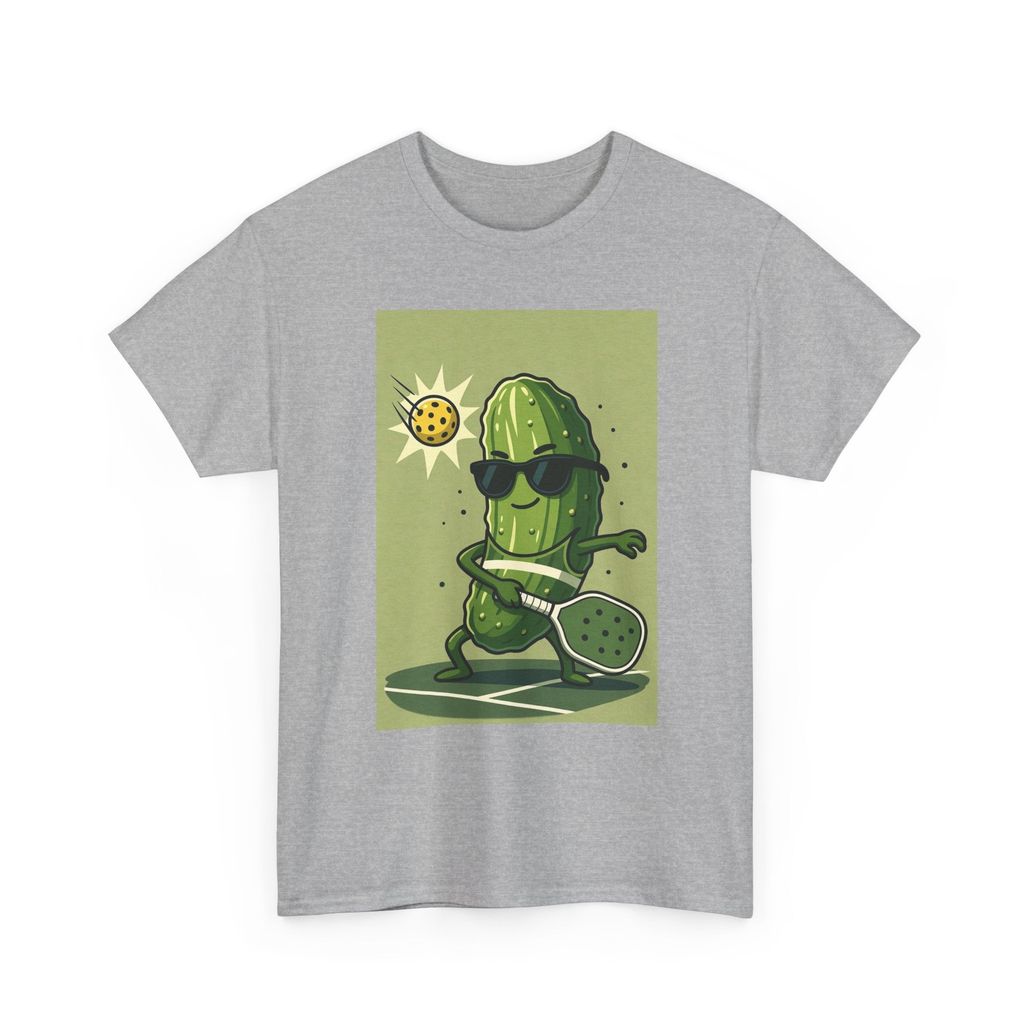 Pickle Paddle Tennis T‑Shirt — Cool Sunglasses Pickleball Graphic Tee