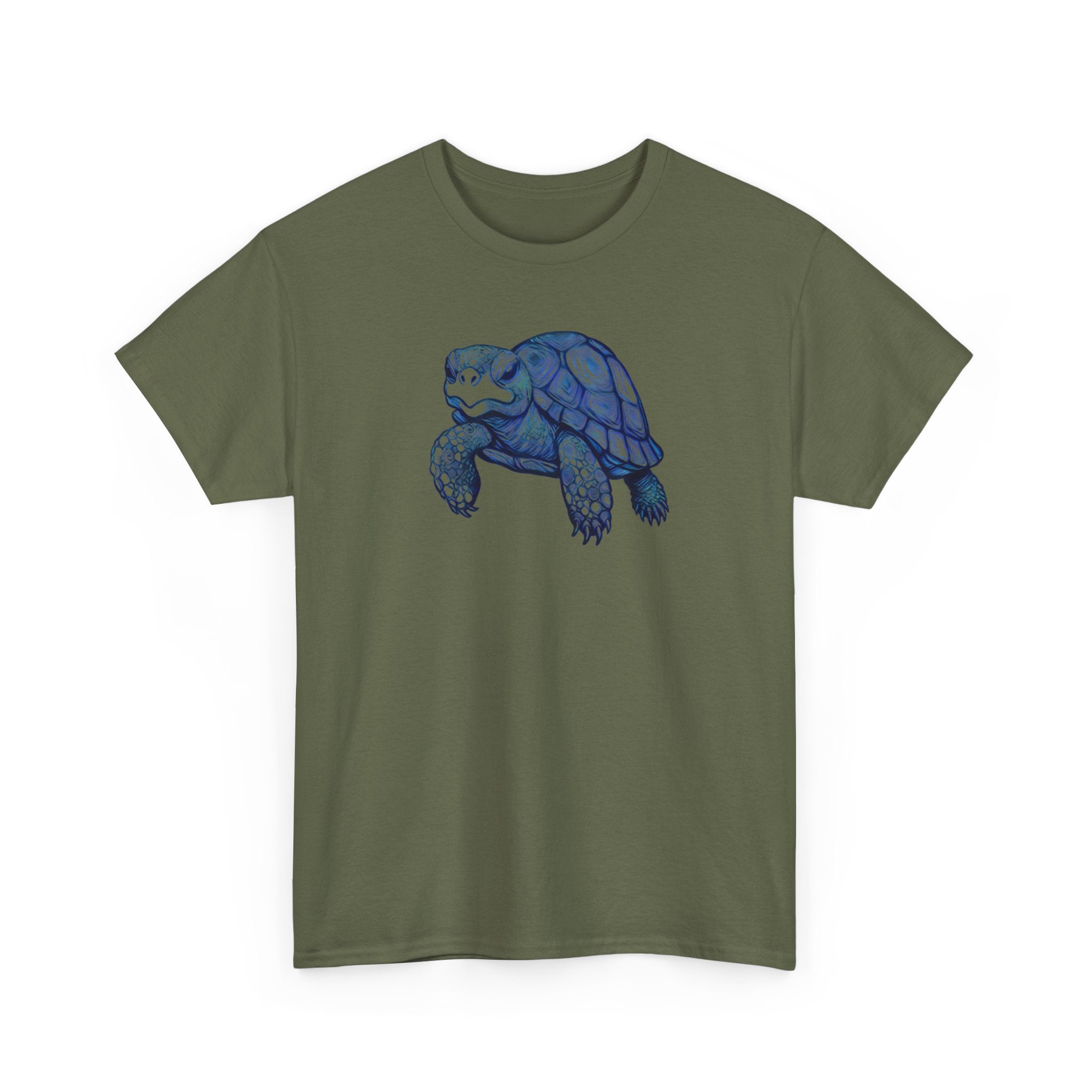 Turtle Illustration T‑Shirt — Cute Watercolor Sea Turtle Tee