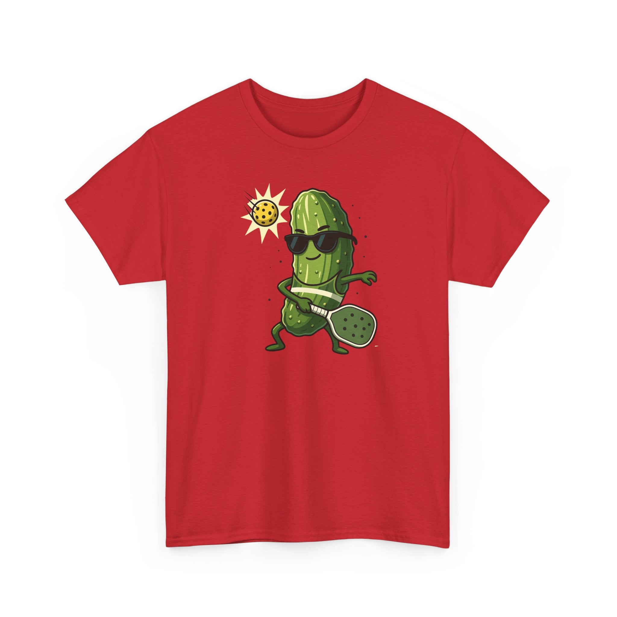 Pickle Playing Pickleball T‑Shirt — Funny Pickleball Player Tee