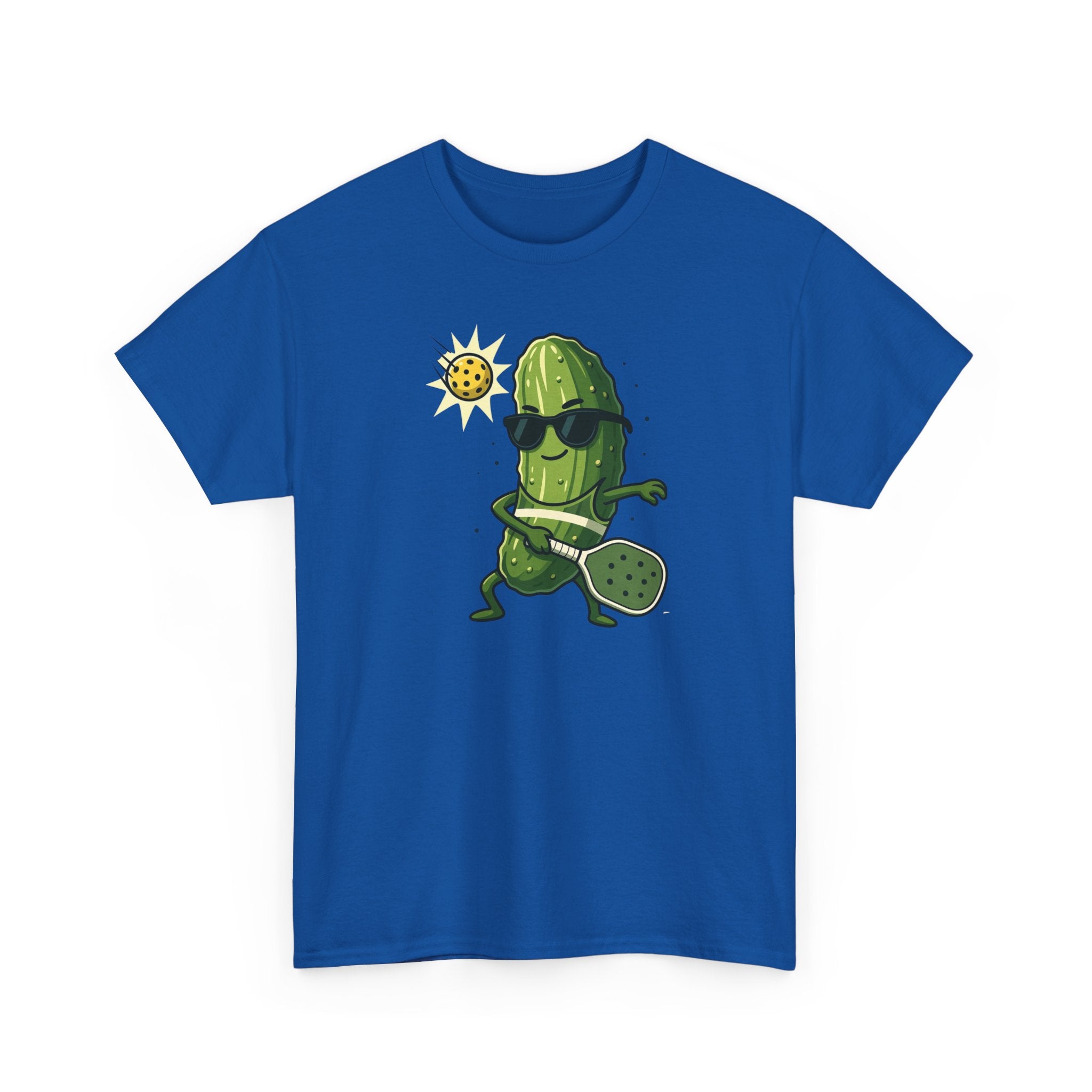 Pickle Playing Pickleball T‑Shirt — Funny Pickleball Player Tee