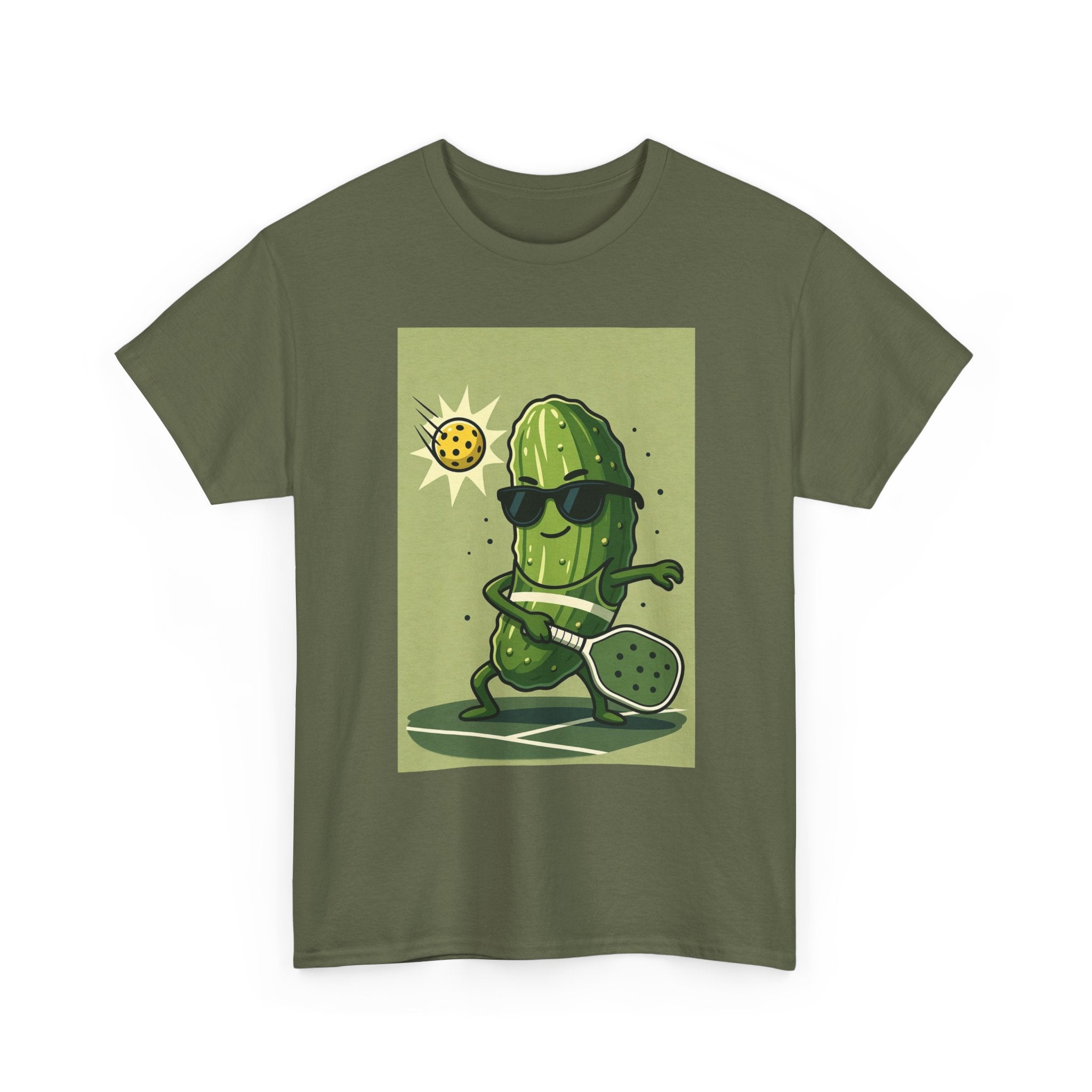 Pickle Paddle Tennis T‑Shirt — Cool Sunglasses Pickleball Graphic Tee