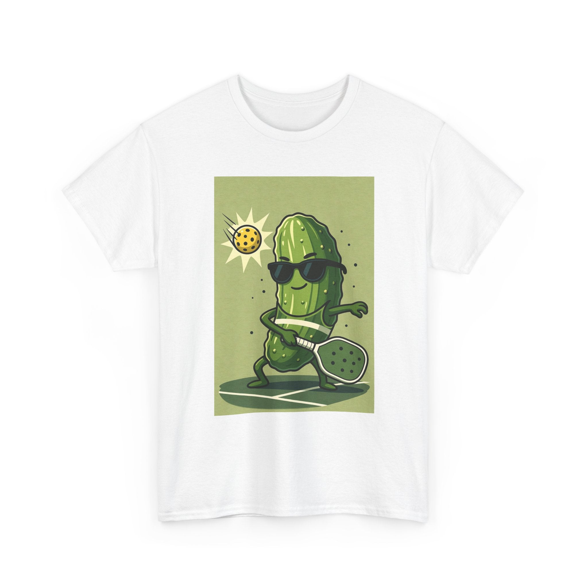 Pickle Paddle Tennis T‑Shirt — Cool Sunglasses Pickleball Graphic Tee