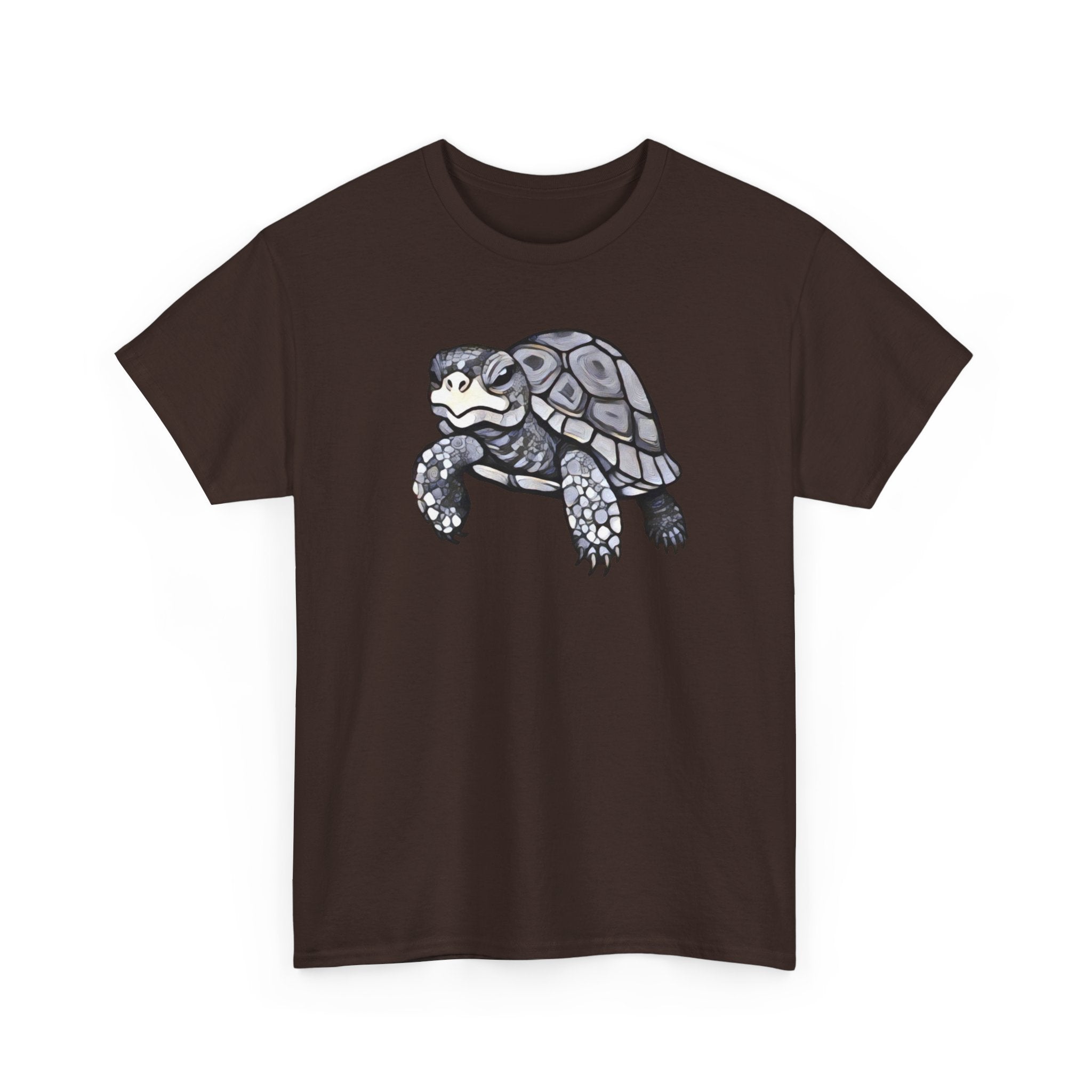 Turtle Graphic Tee — Cute Hand-Drawn Tortoise Shirt