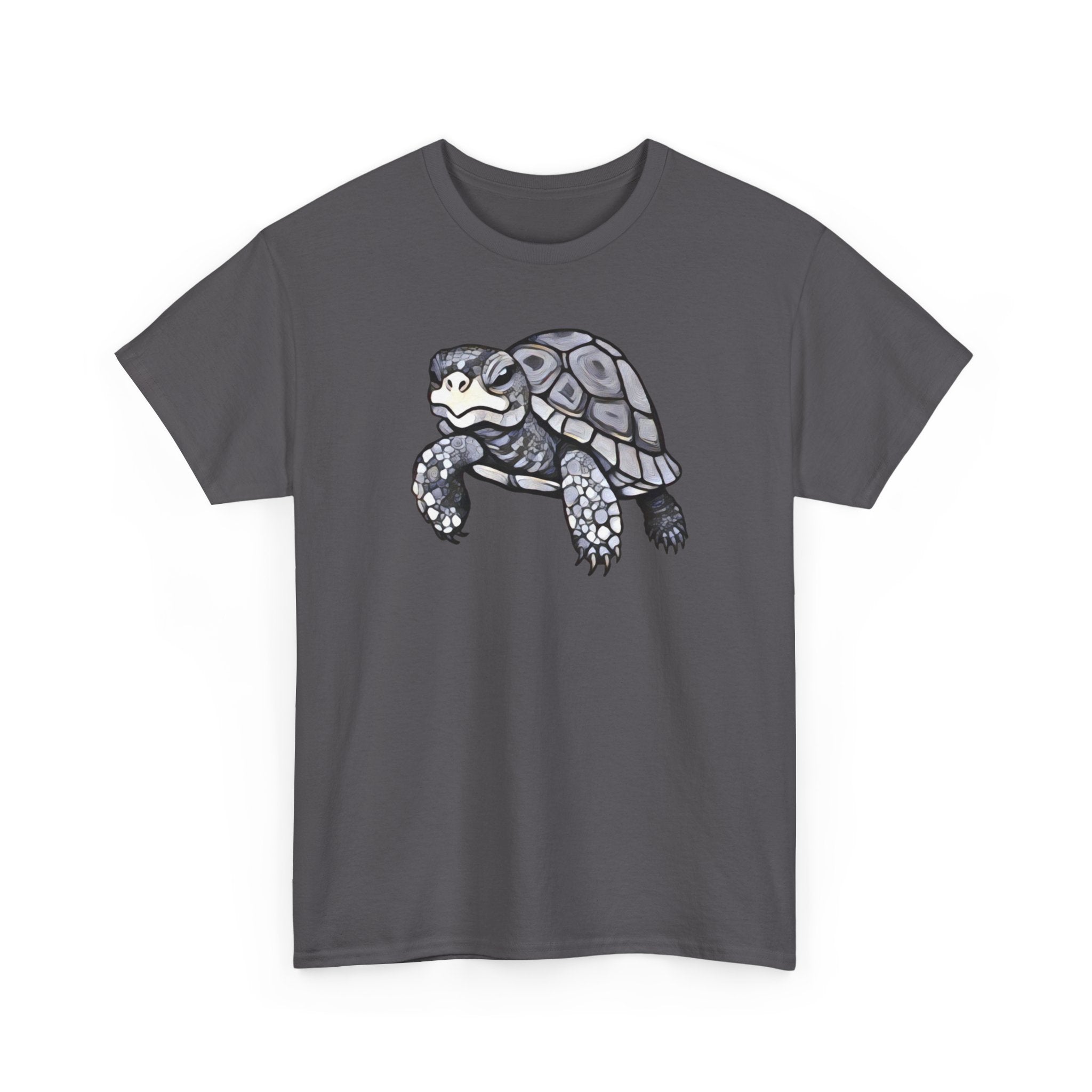 Turtle Graphic Tee — Cute Hand-Drawn Tortoise Shirt