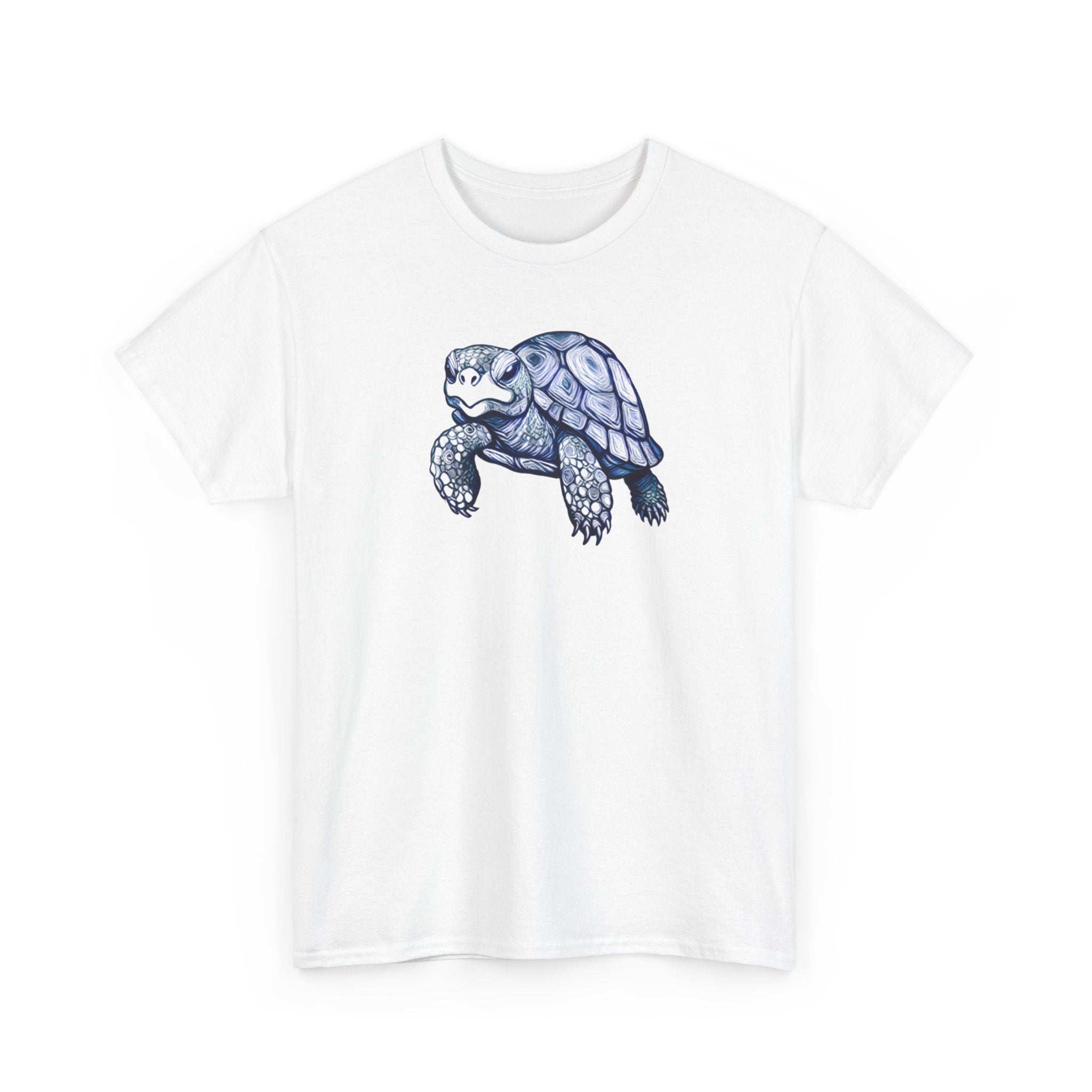 Turtle Illustration T‑Shirt — Cute Watercolor Sea Turtle Tee