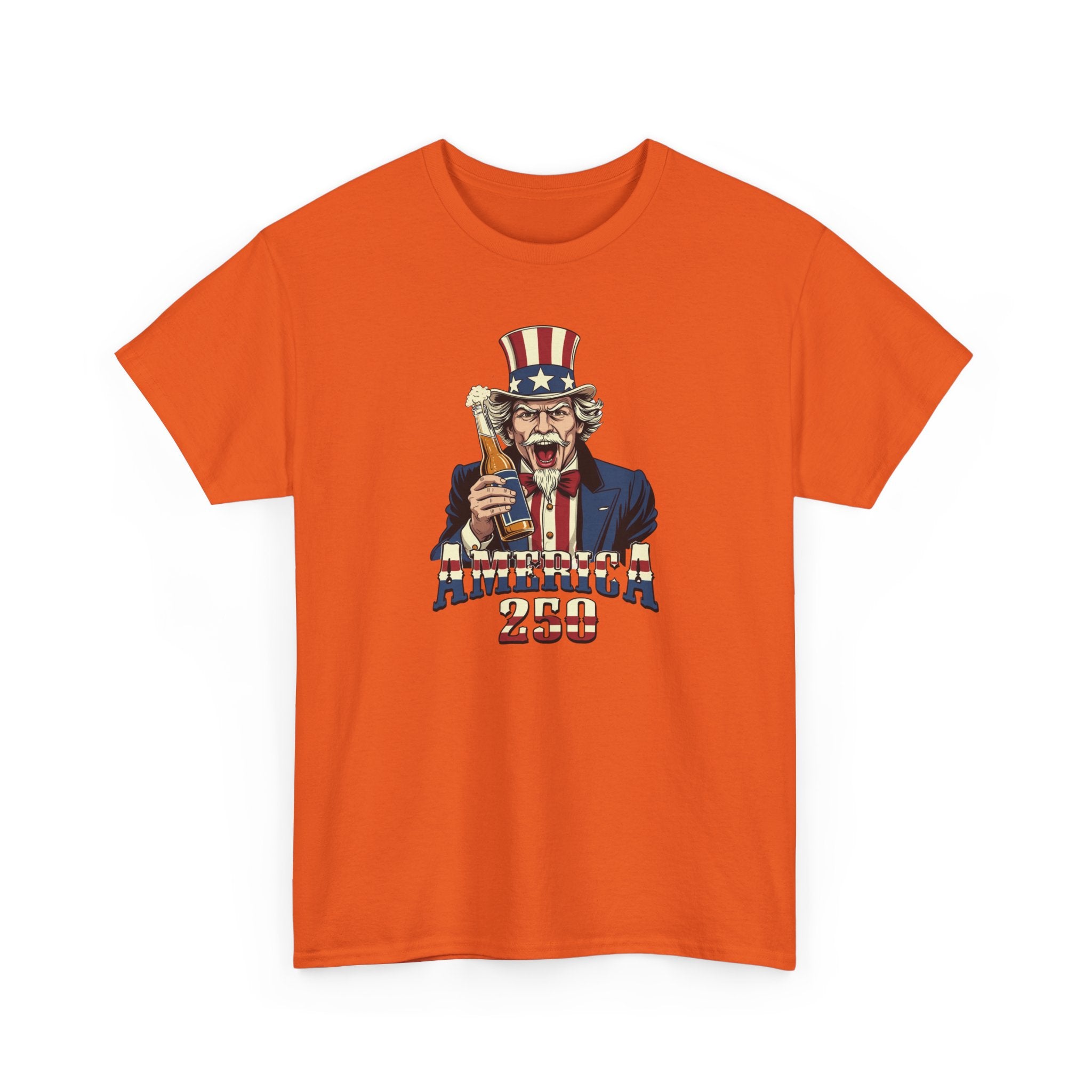 America 250 T-Shirt — Uncle Sam Patriotic July 4th Tee