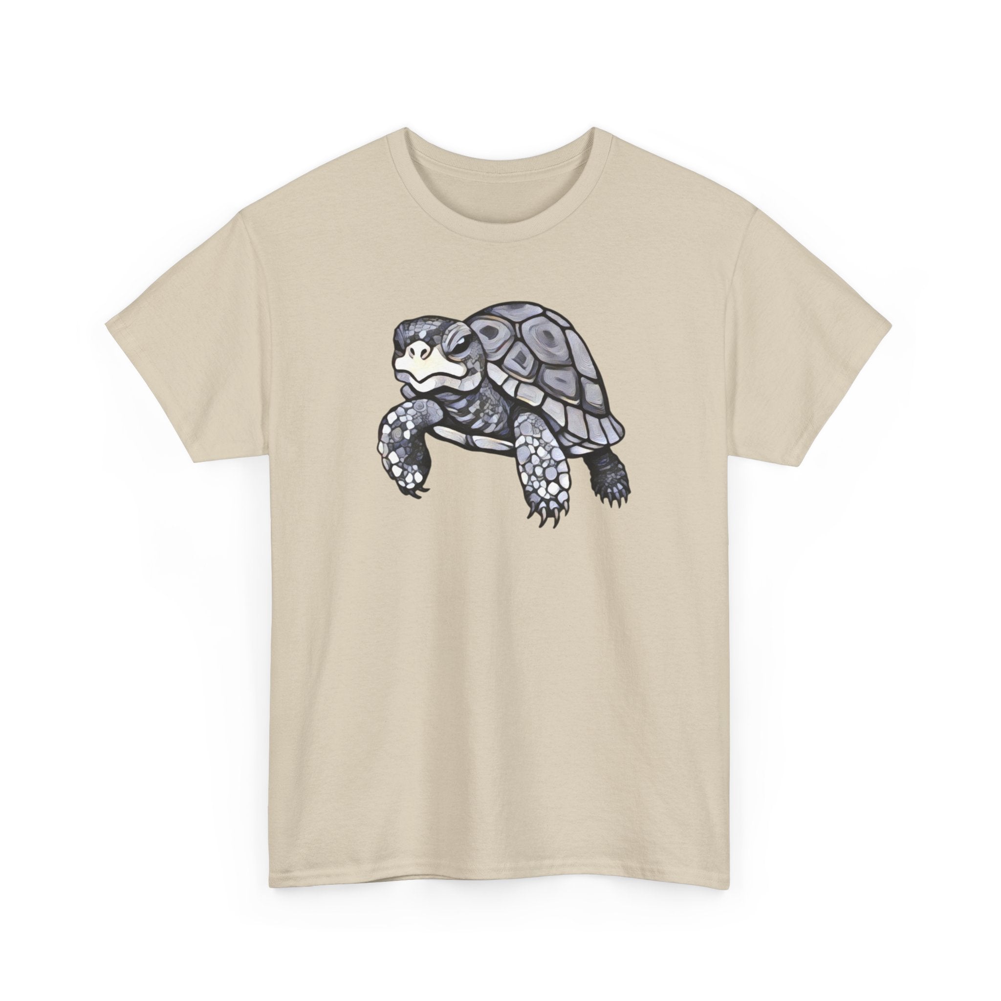 Turtle Graphic Tee — Cute Hand-Drawn Tortoise Shirt