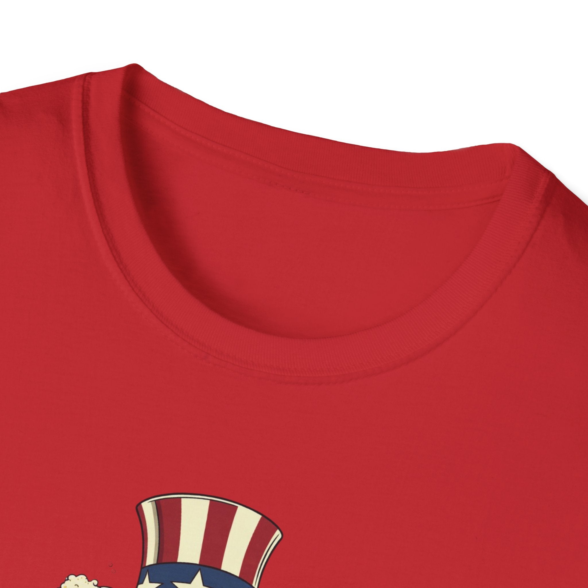 Uncle Sam Beer Graphic T-Shirt — Patriotic "America 250" Party Tee