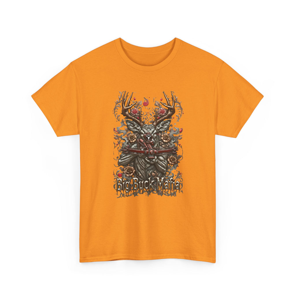 T-Shirt — Big Buck Mafia Skull & Antlers Hunting Tee