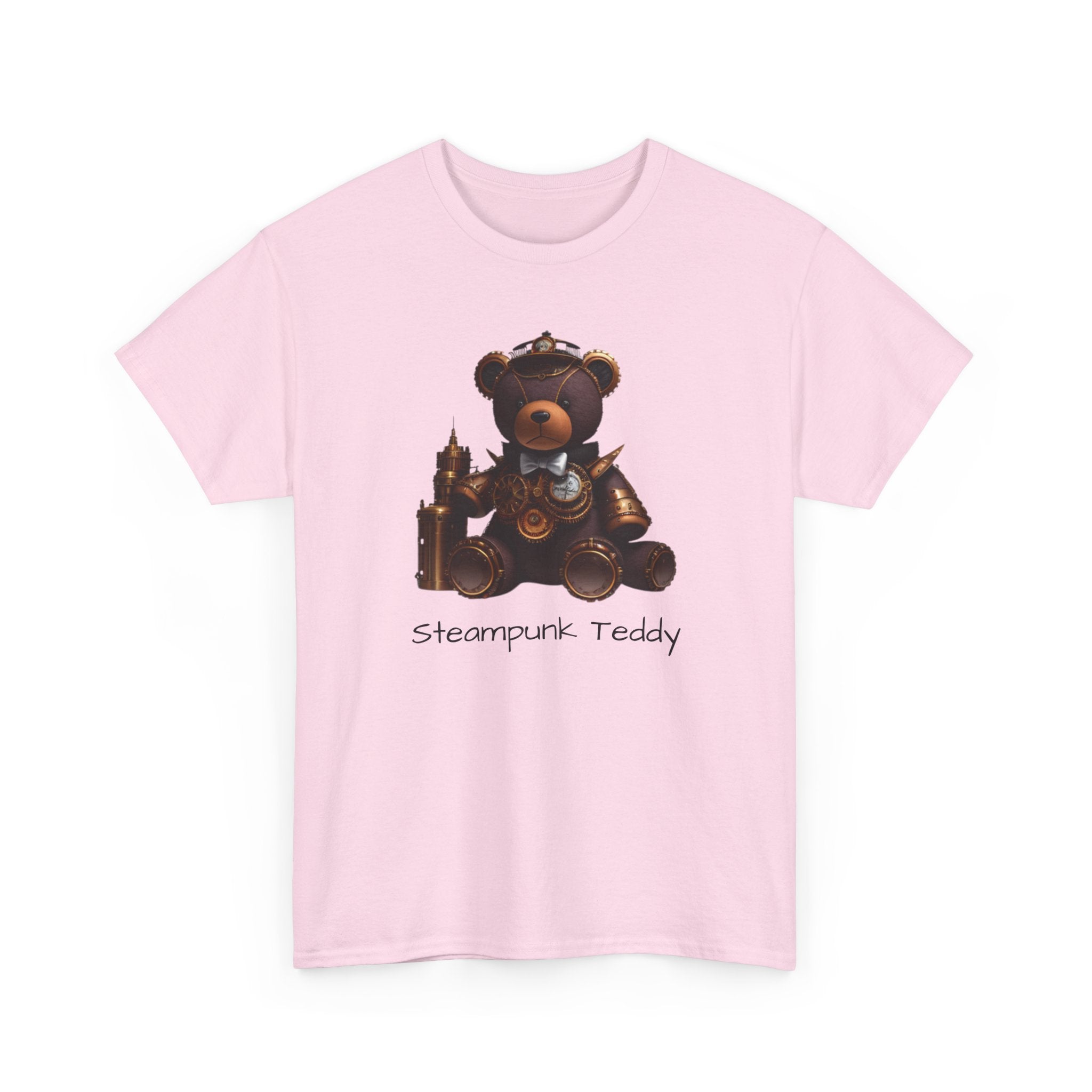 Steampunk Teddy T-Shirt — Vintage Mechanical Bear Tee