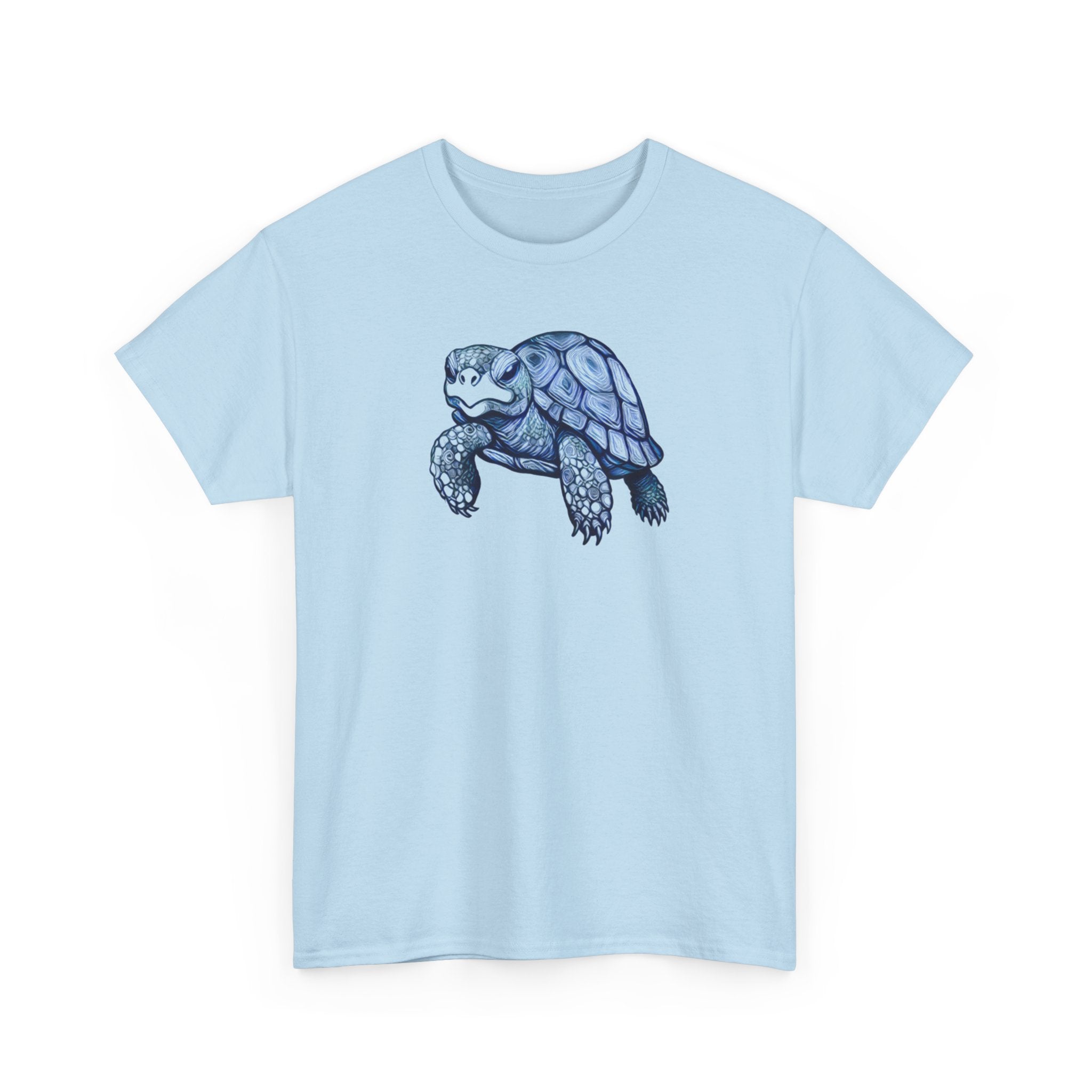 Turtle Illustration T‑Shirt — Cute Watercolor Sea Turtle Tee
