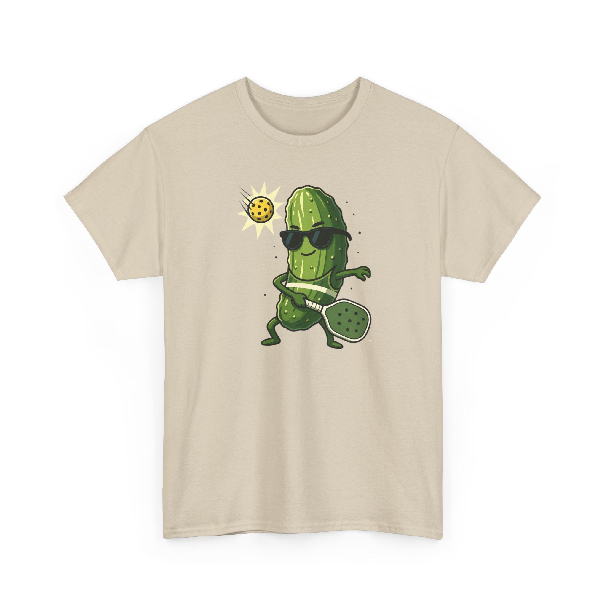 Pickle Playing Pickleball T‑Shirt — Funny Pickleball Player Tee