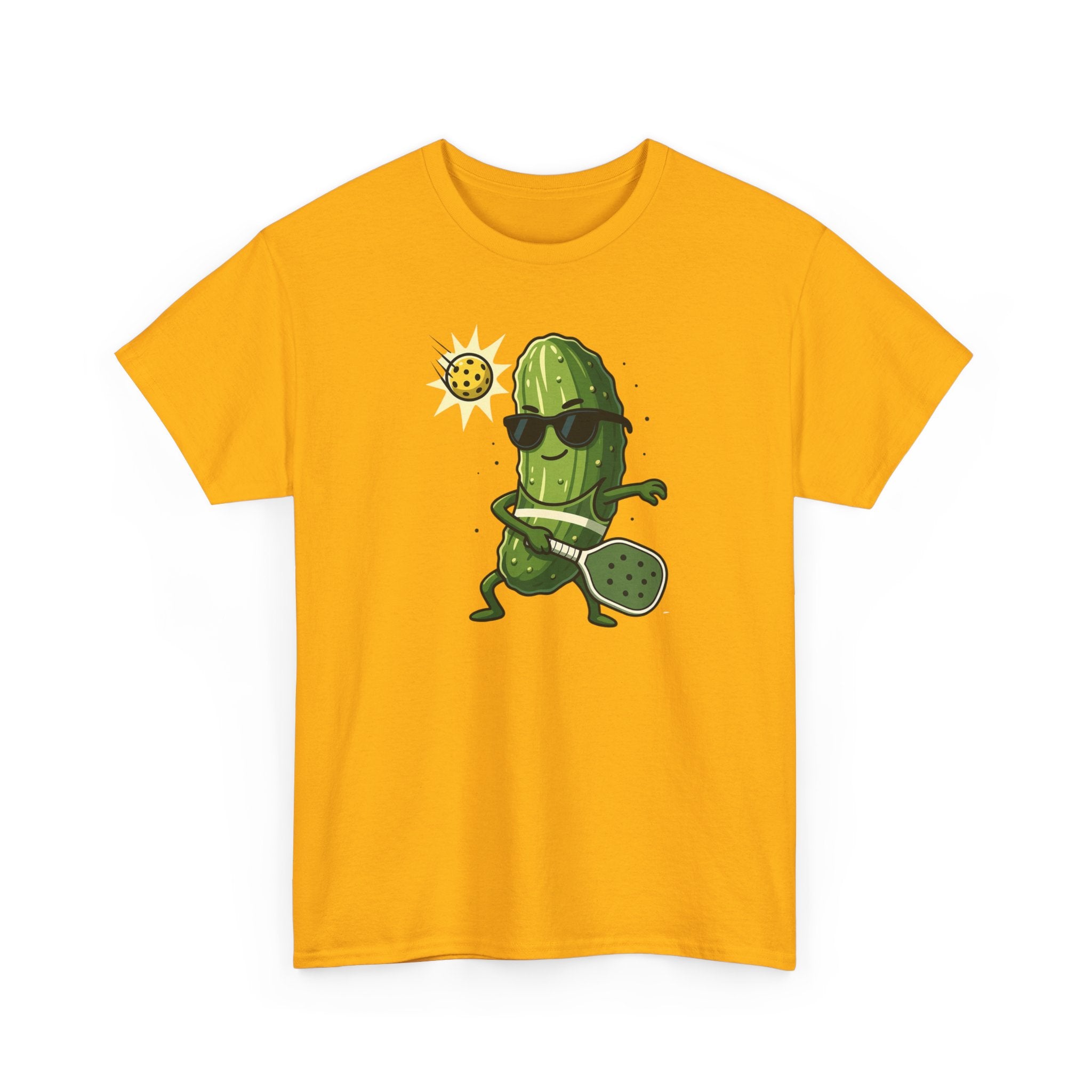 Pickle Playing Pickleball T‑Shirt — Funny Pickleball Player Tee
