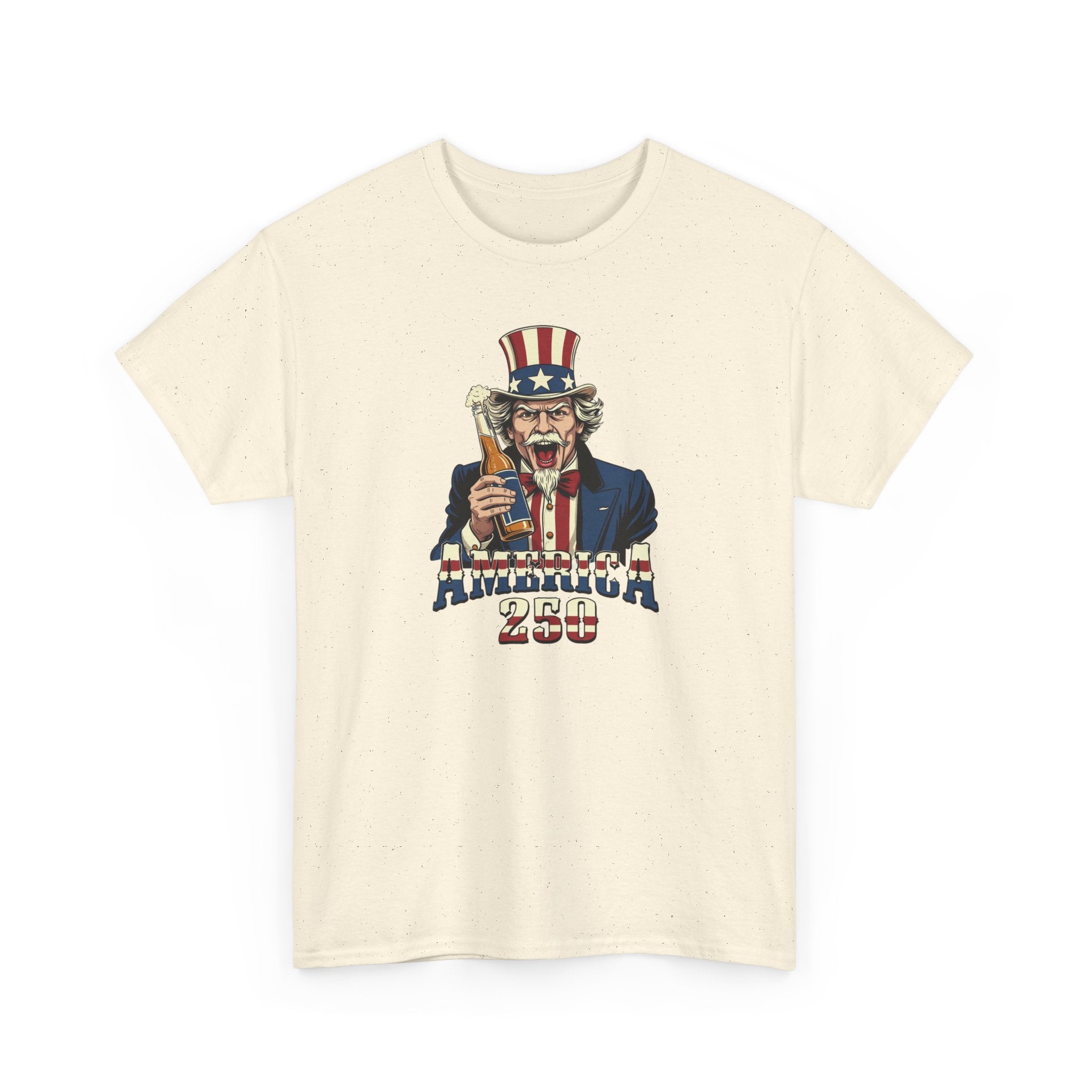America 250 T-Shirt — Uncle Sam Patriotic July 4th Tee