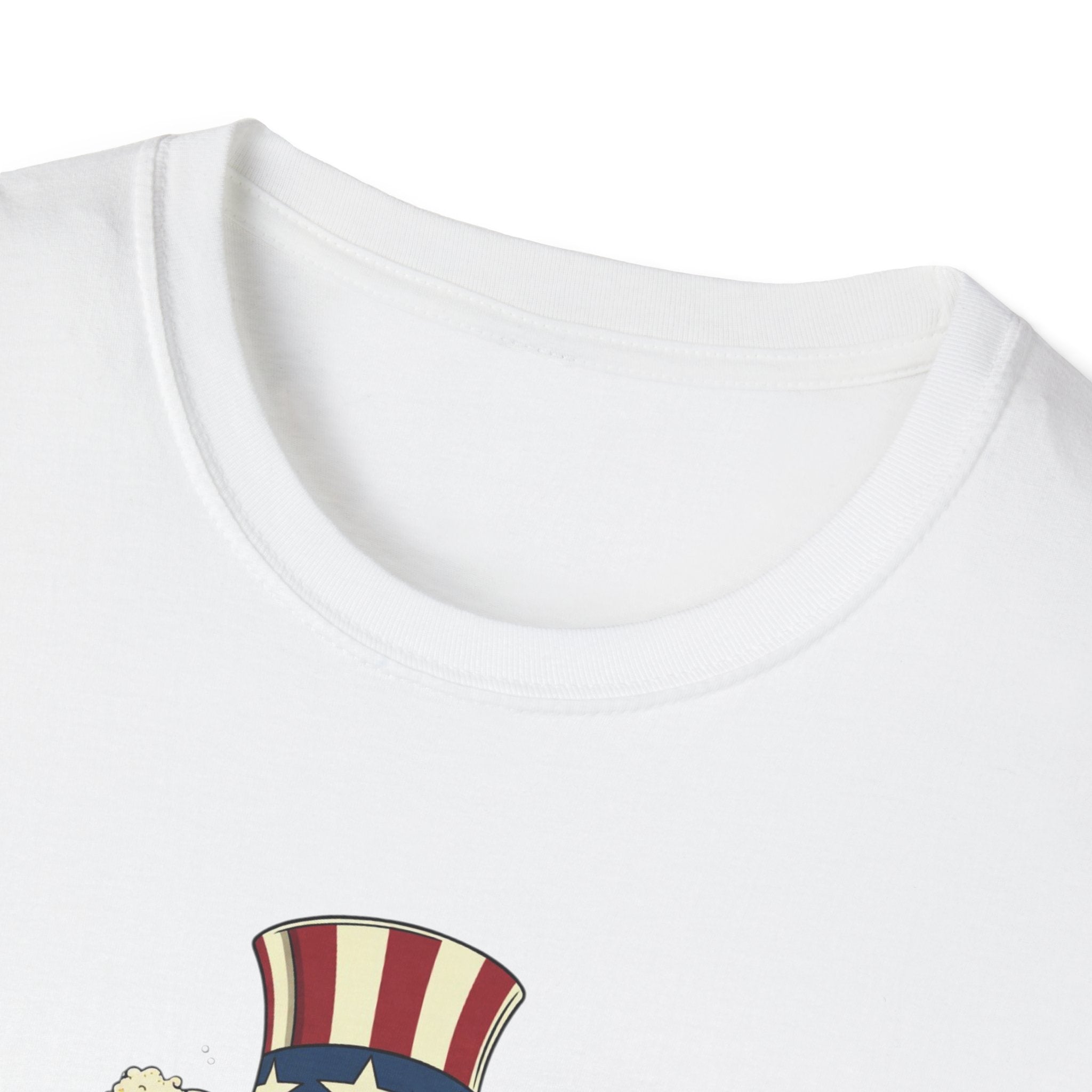 Uncle Sam Beer Graphic T-Shirt — Patriotic "America 250" Party Tee
