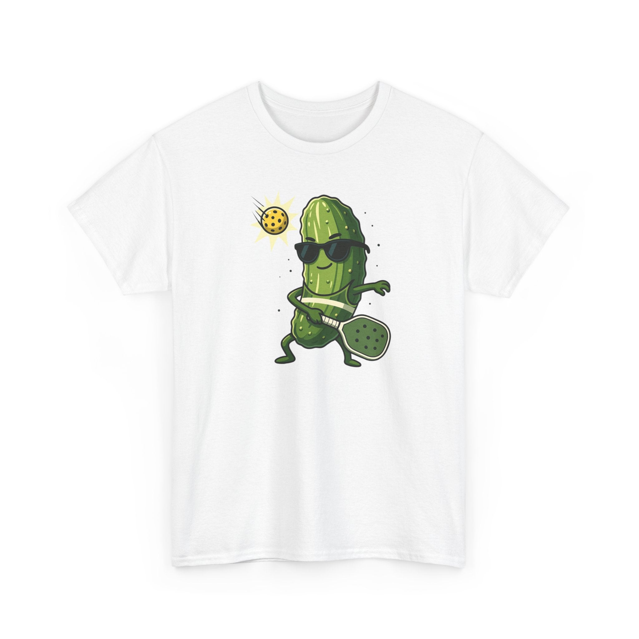 Pickle Playing Pickleball T‑Shirt — Funny Pickleball Player Tee