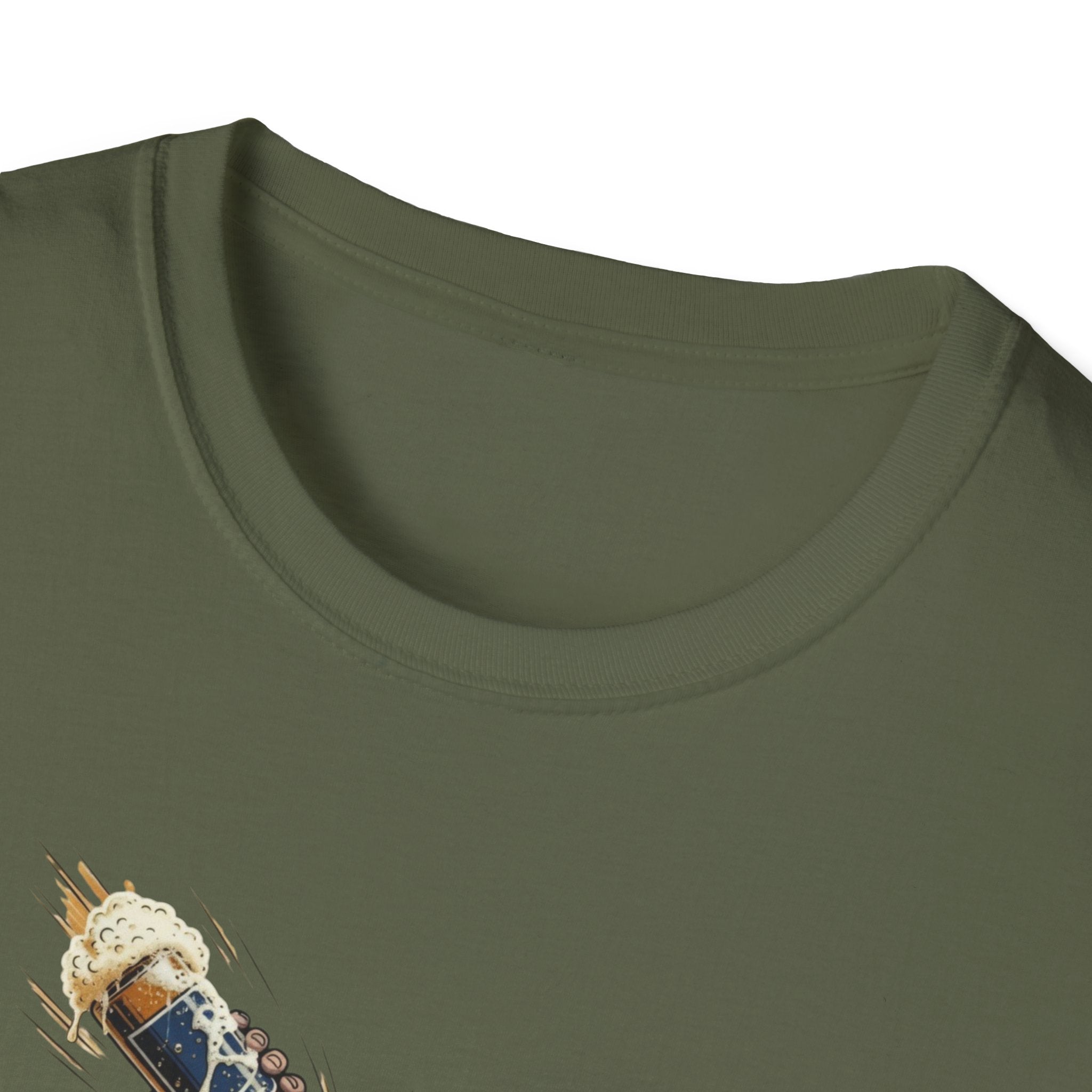 T-Shirt — Patriotic Uncle Sam Beer Chug Graphic (America 250)