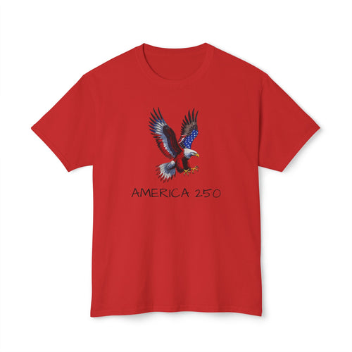 America 250 Eagle T-Shirt — Patriotic Bald Eagle Graphic