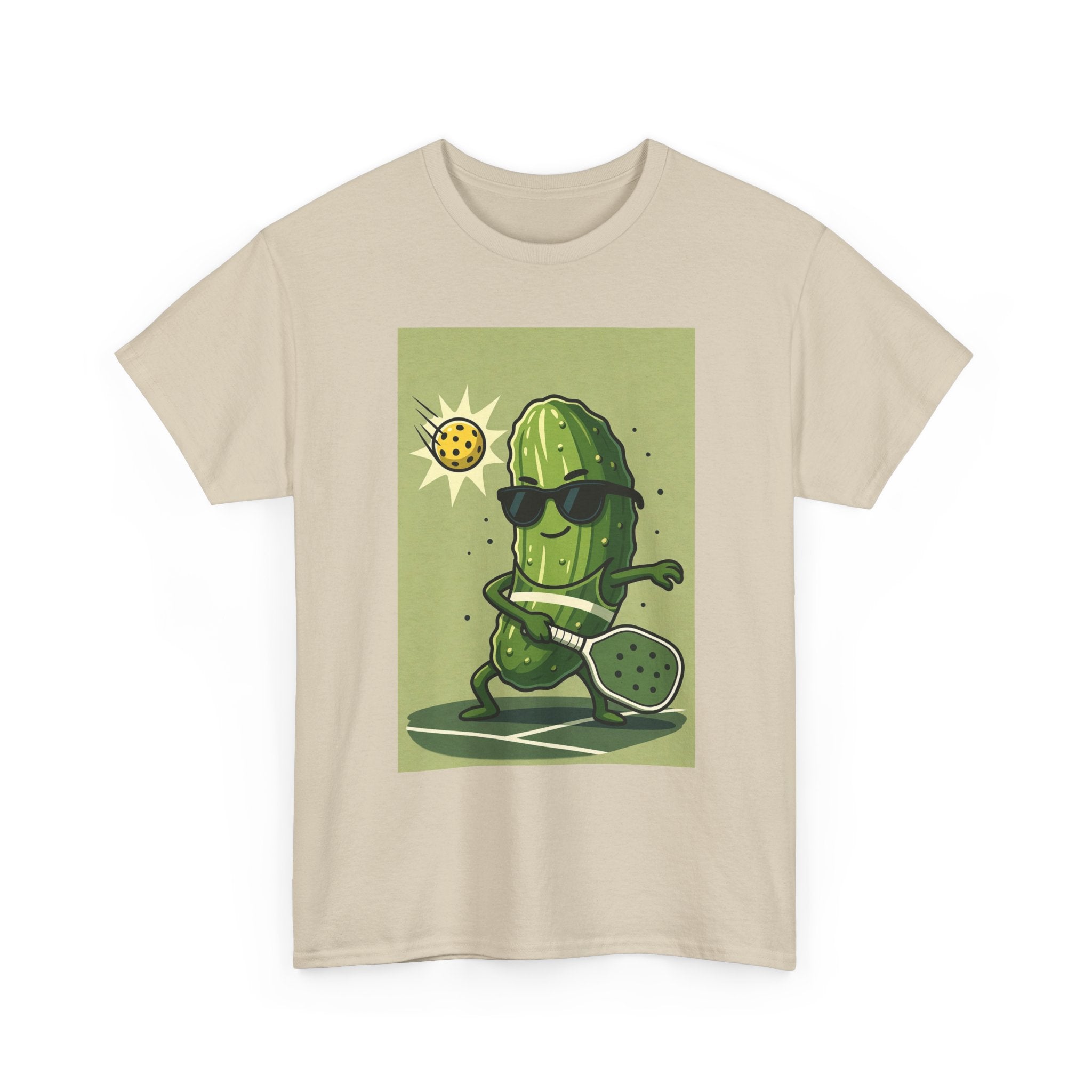 Pickle Paddle Tennis T‑Shirt — Cool Sunglasses Pickleball Graphic Tee