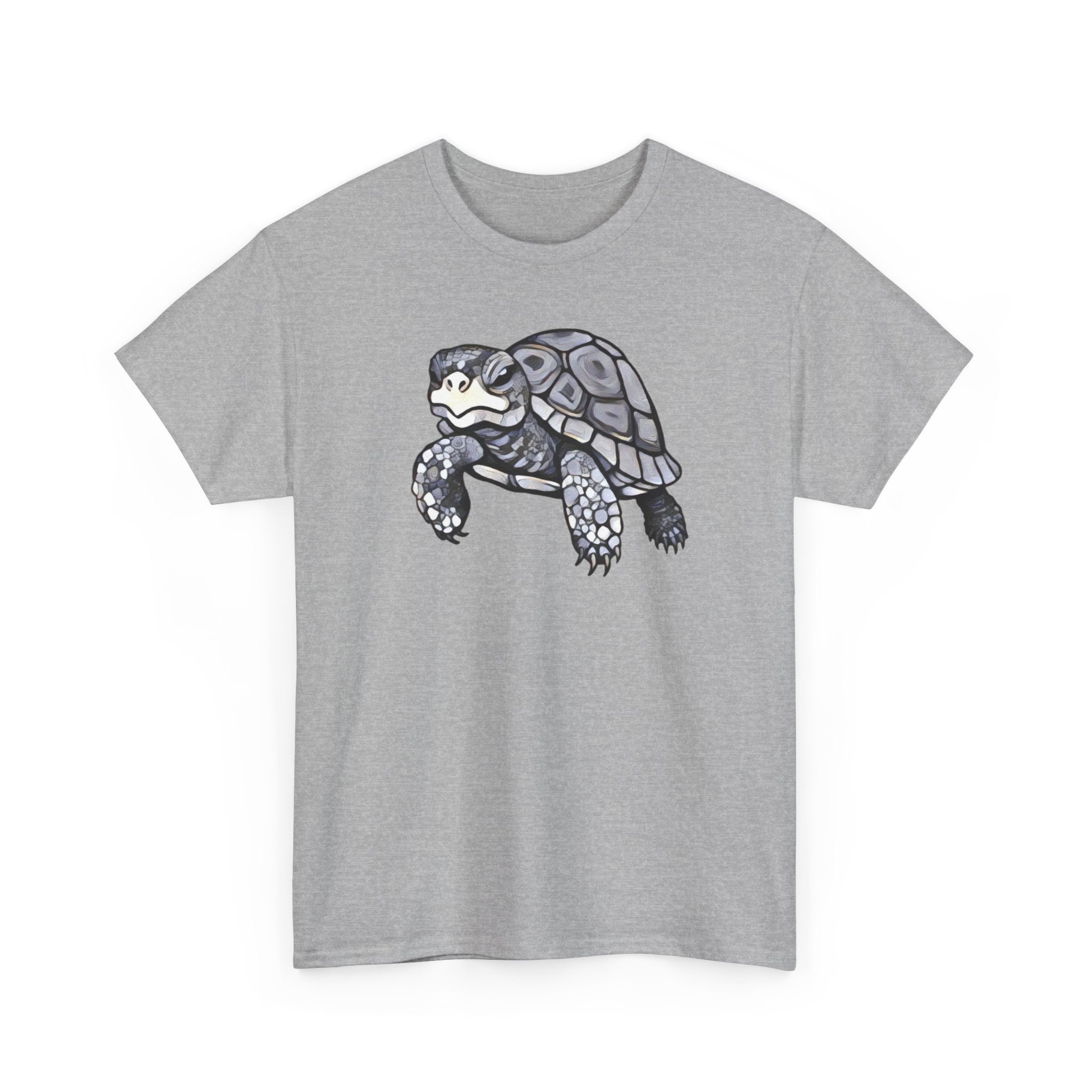 Turtle Graphic Tee — Cute Hand-Drawn Tortoise Shirt